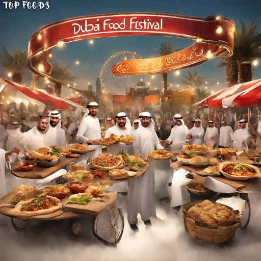 dubai food festival 2024 realistic
